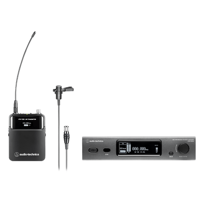 Sistema Inalámbrico | Banda DE2 | 40 Canales Simultáneos | Alcance 100 m (328 ft) | Receptor True Diversity | Transmisor Body-Pack con Micrófono Lavalier