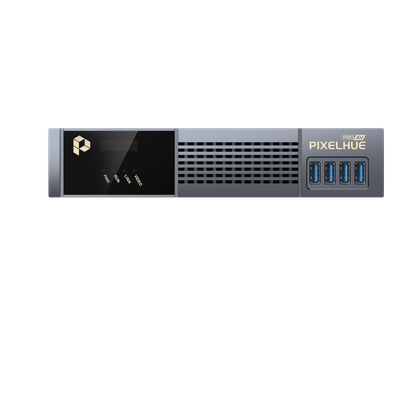 Procesador AVoIP Dual-Streaming / Encoding y Decoding Integrado / Algoritmo InstSight + H.264/H.265 / 1G Ethernet + Fibra Óptica SFP / KVM Multi-Plataforma / PoE+ / 8 Capas 1080p / Sincronización Nanosegundo