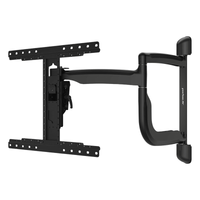 Soporte de Pared Articulado SmartMount para Pantallas 43" a 65"+ / Extensión 30.1" (765mm) / Capacidad 90 lb (41kg) / VESA 200x100 a 600x400mm / Pivote ±90° / Gestión Integrada de Cables