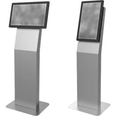 Montaje tipo Kiosko Para Pantallas Indoor Peerless-AV / Base Rectangular / Puertas con Seguridad / Gestión Interna de Cables / Compatible con formato VESA 100x100 a 200x200 (pantalla no incluida) 