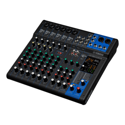 Mezcladora de Audio | 12 Canales | 6 Entradas de Micrófono/línea | 2 Entradas Estéreo | Efectos Integrados | Alimentación Phantom | USB | Con Perillas de Nivel