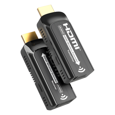Extensor Inalambrico HDMI TT466MINI | Ultra HD 4K @ 30Hz | Distancia 20 mts | Banda WiFi 5GHz | Mini Size | Retardo 150-320ms | HDMI 1.4 HDCP 1.4