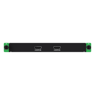 Tarjeta de Entrada HDMI 4K 2 Canales / 4K60 (4096x2160) / HDMI 2.0 / HDR10 y HLG / HDCP 2.3 / Compatible Serie C66S