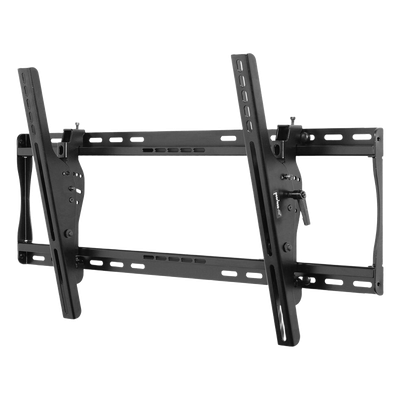 Montaje de pared Universal con inclinacion para Pantallas de 40" a 75" / Inclinación +15° a -5° / Capacidad Carga 79 kg / Sistema Hook-and-Hang Instalación Individual
