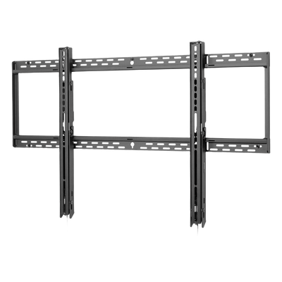 Montaje Universal Pantallas Planas 60"-98" / Capacidad 350 lb (158 kg) / Perfil Ultra Delgado 1.73" / Auto-Bloqueo sin Herramientas / Placa Abierta para Cableado / VESA hasta 1100 x 600