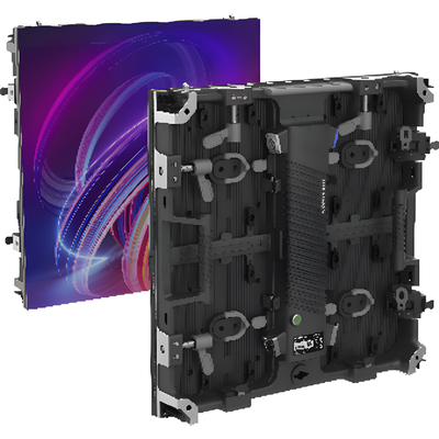 Modulo LED Exterior P2.9 / Curve Lock ±10° / 500x500 mm / 4500 nits / IP66 / 7680 Hz / Aluminio