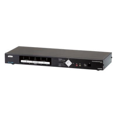 Switch KVMP Multi-View HDMI 4 Puertos USB | Resolución 4K 4096 x 2160 @ 30 Hz | Quad View | PiP / PbP / PoP | Boundless Switching | Daisy Chain Control | Video DynaSync | EDID Expert