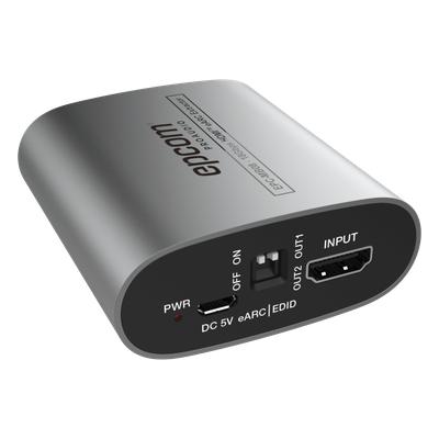 Extractor eARC HDMI | 18 Gbps | Audio Digital | Compatibilidad 4K HDR | Diseño Compacto
