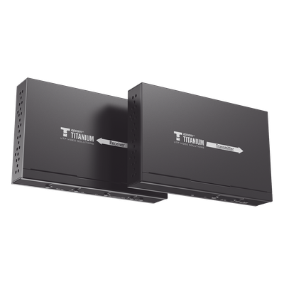 Kit Extensor MATRICIAL HDMI para distancias de 120 metros | Resolución 1080P @ 60Hz | Cat6 | Soporta 100 TX de entrada e Ilimitados RX en la salida | Control por PC, Control Remoto y Botón | Compatible con Switch IGMP.