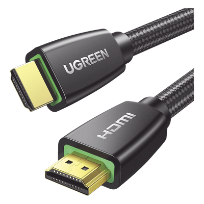 Cable HDMI 2.0 de Nylon Trenzado / 10 Metros (32.81 Pies) / 4K@60Hz / HDR / 3D / HEC (Canal Ethernet HDMI) / ARC (Canal de Retorno de Audio) / Color Profundo de 48 Bits / Audio de 32 Canales / HDCP 2.2 / Audio DTS: X / 18 Gbps / Blindaje de 4 Capas