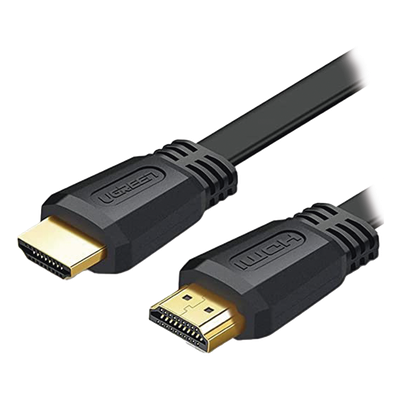 Cable HDMI 2.0 Plano de 5 Metros (16.40 Pies) / 4K@60Hz / HDR / 3D / HEC (Canal Ethernet HDMI) / ARC (Canal de Retorno de Audio) / Color Profundo de 48 Bits / Audio de 32 Canales / HDCP / Audio Dolby True HD 7.1 / 18 Gbps / EstaÑado y Triple Blindaje / A