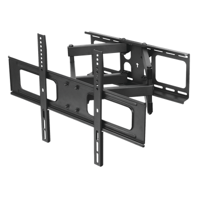 Montaje de Pared Universal Articulado para Monitores de 32 a 55" / Carga Máxima 50 Kg / Vesa 600 x 400 / 400 X 400 / 400 x 200 / Separacion de Pared de 7.6 cm a 51 cm / Acero / 15° de Inclinación