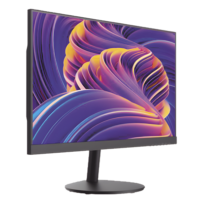 Monitor LED FullHD (1080p) de 24" / Ideal para CCTV, Oficina y Hogar / Entrada HDMI-VGA-BNC / Montaje VESA ( 75 X 75) / Uso 24/7 / Backlight E-LED / Ultra Delgado