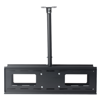 Montaje de Techo Universal Doble para Monitores de 32 a 65" / Soporta hasta 60 kg x pantalla  / Vesa 600 x 400/  Acero / Montaje Telescopico de 50 cm hasta 90 cm