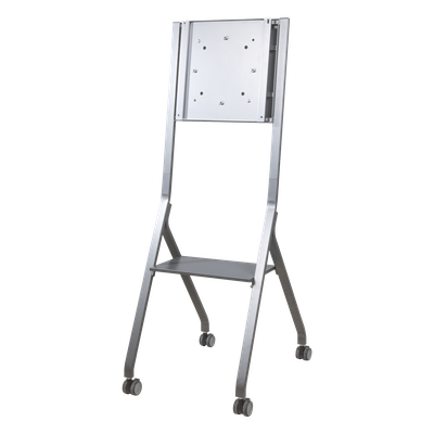 Soporte de Pantalla con Ruedas / Compatible con Monitores de 55 "a 98" / Base para Colocar Accesorios Adicionales