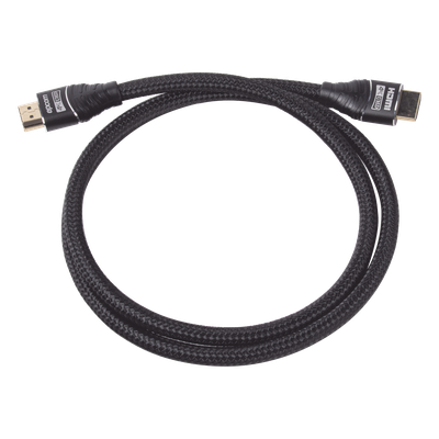 Cable HDMI Ultra-Resistente Redondo de 1m (3.2 ft) Optimizado para Resolución 4K ULTRA HD