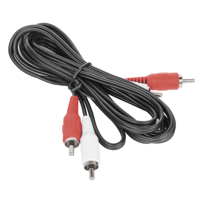 Cable RCA Macho a Macho de 2 Metros de Longitud / Aplicaciones de Audio y Video Optimizado para HD