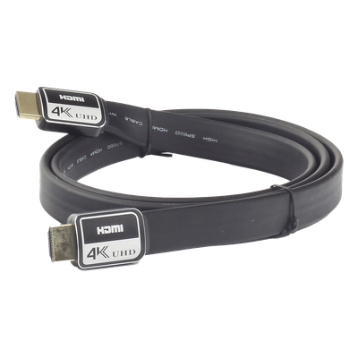 Cable HDMI Versión 2.0 Plano de 1 Metro (3.28 Pies) Optimizado para Resolución 4K Ultra HD