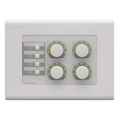 Panel de Control Digital | 4 Perillas | 4 Switches Configurables | Compatible con Procesadores Serie MA, PA, y MTX