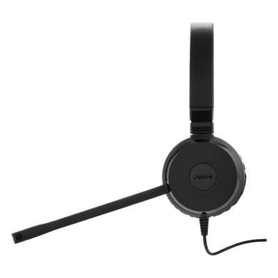 Jabra Evolve 20SE STEREO con conexión USB, micrófono con cancelación de ruido de última generación, configuración Plug and Play, Certificación Microsoft Teams (4993-823-309)
