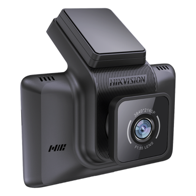 Cámara de Tablero / Cámara Frontal de 4 Megapixel (2K) y Trasera de 2 Megapixel (1080p) / Entrada de alarma para cambio a cámara de reversa / H.265 /  Pantalla Táctil 3" / WiFi / G-Sensor / Micrófono y Bocina Integr