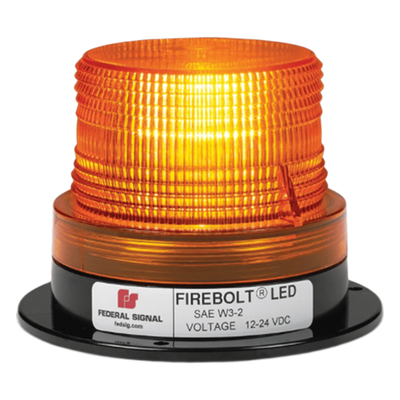 Estrobo ámbar FIREBOLT PLUS de tecnología LED, 12-72 Vcc 
