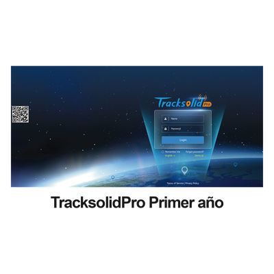 Primer año de licencia para plataforma TracksolidPro
