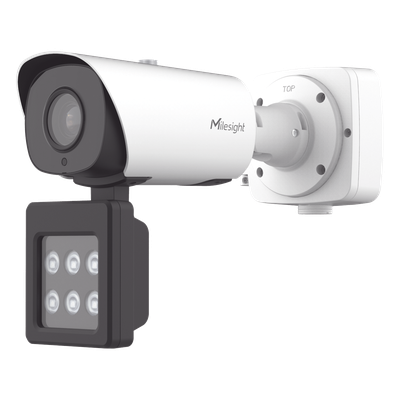 Cámara Bullet AI Road Traffic Pro / LPR en Tiempo Real / Luz Suplementaria IR/Blanca / 90 fps / Starvis 0.002 Lux / Super WDR 140dB / IP67