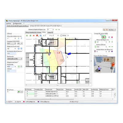 IP Video System Design BASIC Tool / Software de Diseño para el Sistema de Vídeo IP / Hasta 16 Cámaras por Proyecto