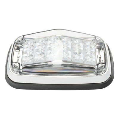 Luz de advertencia 8 X 4", Color Claro, IP67, SAE, Ideal para Ambulancias