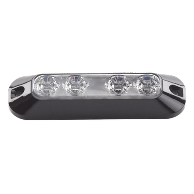 Luz Perimetral , 4 LEDs Ultra Brillantes, color Ambar