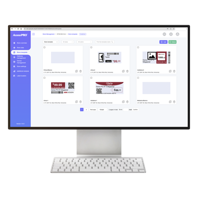 Licencia Anual Para Gestión de AccessPro ESL Cloud / Etiqueta de Tinta Electrónica / ESL / 100% Nube / 1 Tienda