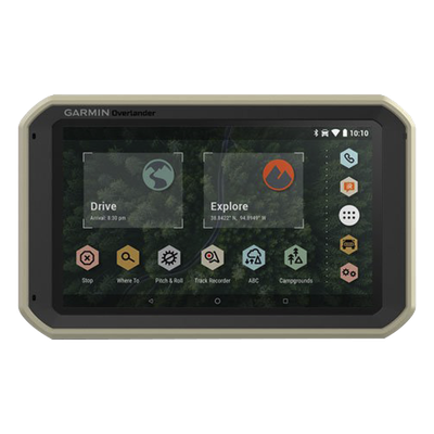 Navegador Overlander, pantalla táctil de 7 pulgadas bajo Estándar Militar 810