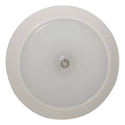 Luz para Interior LED Circular, 5.5", 12-24 Vcc, blanca