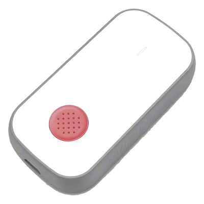 Botón de Pánico LoRaWAN con GPS / BLE para Interior y Exterior / Batería Recargable / IP66