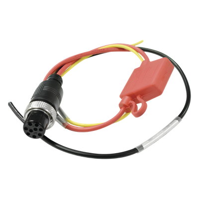 Cable de alimentación para XMR Series DVRs Moviles.