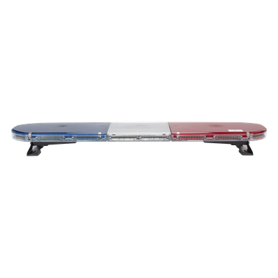 Torreta 47" Serie 16 con 300 LEDs, Dual Color,  frente: Rojo/Blanco, Azul/Blanco, trasero: Rojo/Ámbar, Azul/Ámbar