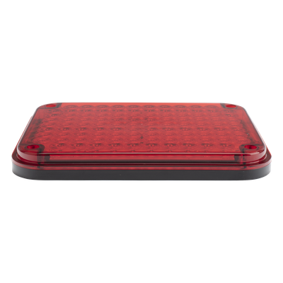 Luz de Advertencia de 9X7", Color Rojo, Ideal para Ambulancias