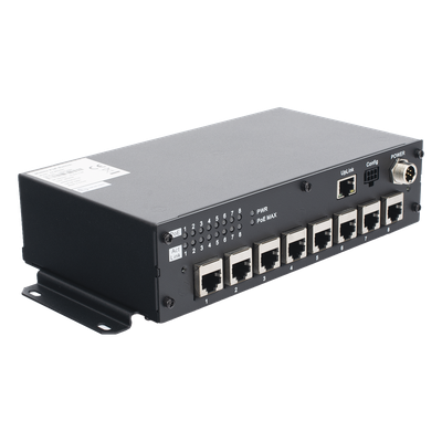 Switch PoE para Soluciones Moviles / Conexión RJ45 