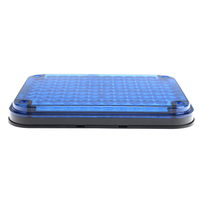 Luz de advertencia de 9x7", Color Azul, Ideal para Ambulancias