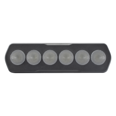 Luz de Trabajo Ultra brillante Rectangular, 6 LED, 1300 Lúmenes, 12-24 Vcd