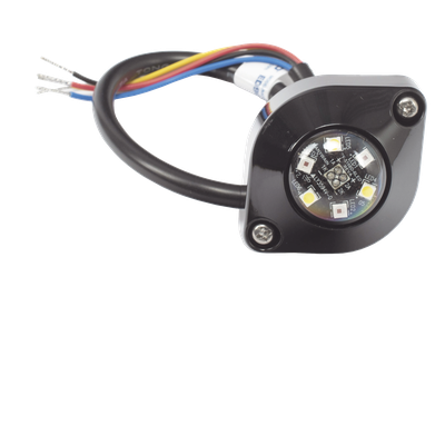 Estrobo Oculto de 6 LED color Ambar Serie ED9015