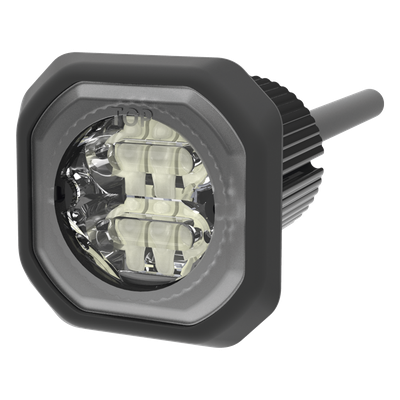 Lampara Oculta de LED de bajo perfil color ambar claro