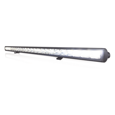 Barra LED color claro de una fila, 12-24 Vcc, 32 pulgadas de largo, 2175 lúmenes, Montaje Permanente