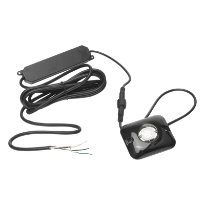 Estrobo Oculto de 1 LED de 10W, Ideal para Vehículos Encubierto, Color Azul