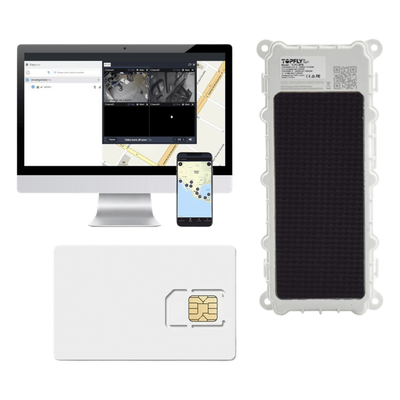 KIT Dispositivo de Seguimiento de Activos / Protección IP67 /  Recargable Li 9600 mAh / LTE Cat-M1/NB-IoT / Tamaño Compacto / Funciona con Energía Solar / + EPCOMGPSANUAL + SIM500MB2Y