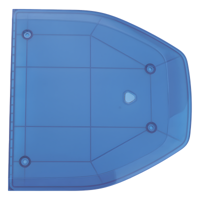 Domo lateral de reemplazo para barra de luces SP216 de la Marca SignalPro, Color Azul