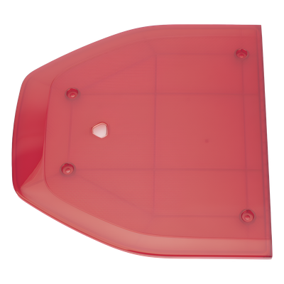 Domo lateral de reemplazo para barra de luces SP216 de la Marca SignalPro, Color Rojo