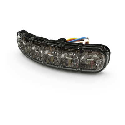 Luz perimetral , 12 LEDs Ultra Brillantes, Dual Color Azul / Claro