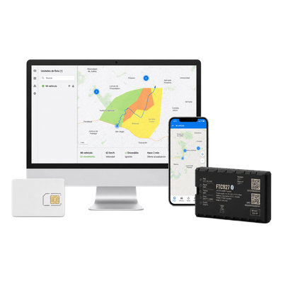 KIT DE Rastreador GPS Vehicular 4G LTE Cat 1/Precisión GNSS Mejorada/Anualidad de SIM600MB1Y/Anualidad de EPCOMGPSCODE